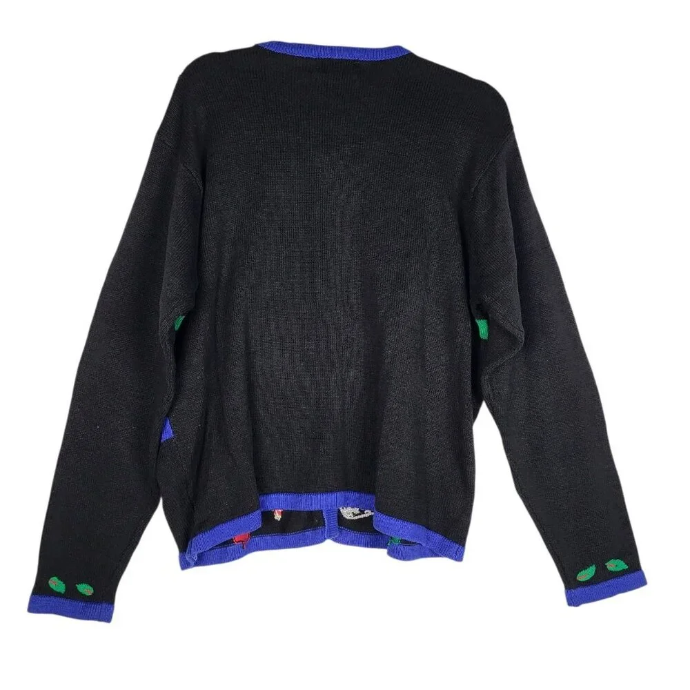 Vintage Paul Harris Ugly Christmas Sweater‎ Women's XL Embellished Holiday Party